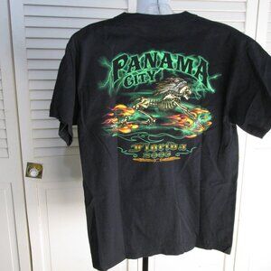 2005 Panama City T-Shirt The Legend Lives On Florida - Medium
